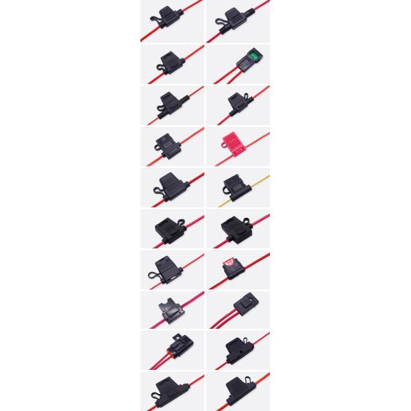 8 10 Gauge Auto Commercial Vehicle Waterproof ATO ATC Maxi Standard Mini Inline In-line Blade Fuse Holder