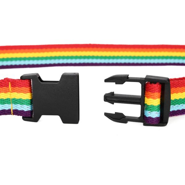 Rainbow Stretch Stretch Fabric Belt 3cm Nylon Duty Belt