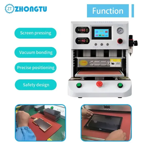 16 Inch OCA Vacuum Laminator for Edge Screen Laminating and LCD Screen Repair in Phone Repair