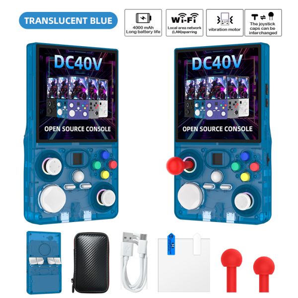 4 Inches IPS Full View DC40V Handheld Game Console Open Source System