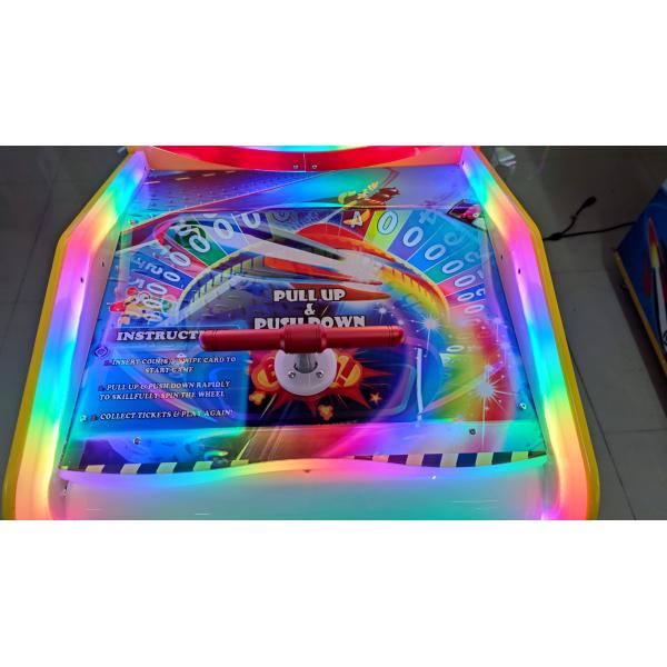 Minions Wheel Space Ejection Bear Lottery Ticket Machine Customized Logo