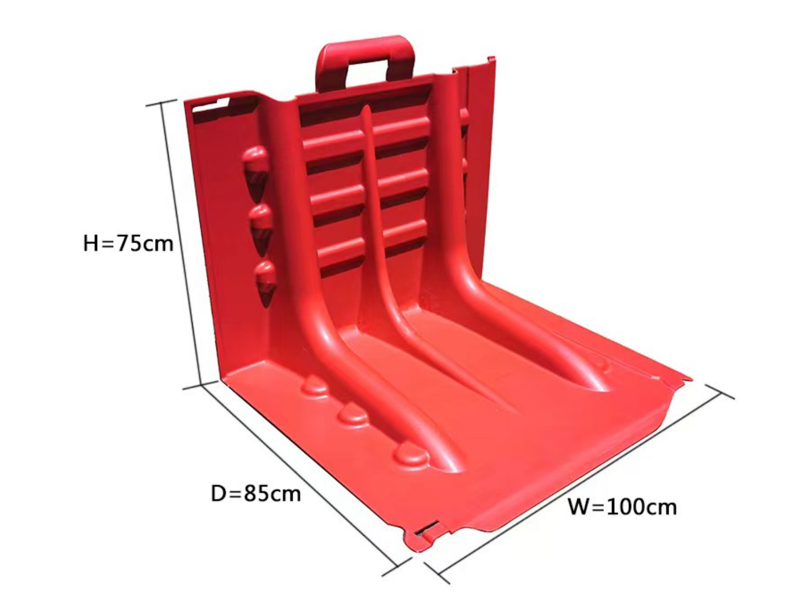 52cm Height ABS Material L-Shaped Flood Control Barrier Fence Connecting Water Baffle