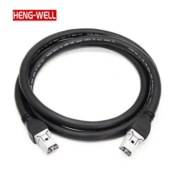 SAF-D-Grid Plug Power Extension Cord Dual SDG 30A 400V 3-Core Industrial-Grade Heavy-Duty Cable Computer