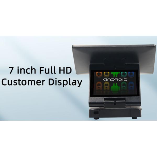 1920 * 1080 Resolution POS Machine with Capacitive Touch Panel and 880 Cash Register