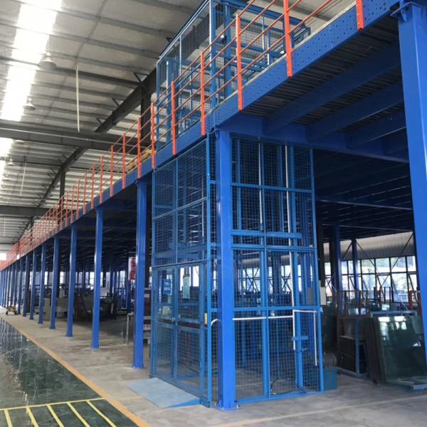 Modular Design Galvanized Steel Structure Platform For Mezzanine Floor Racking System