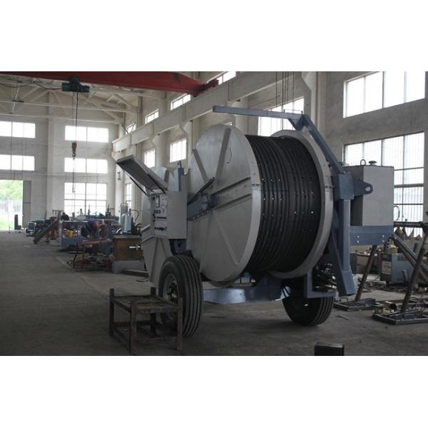 120kN Cummins Engine Transmission Line Stringing Equipment Hydraulic Puller