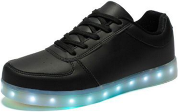USB Rechargeable Led Light Up Shoes With Lithium Battery