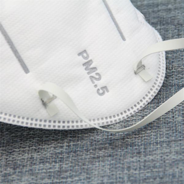 Eco Friendly Foldable FFP2 Mask , Protective Face Mask Anti Dust Anti Haze