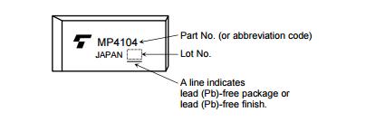 MP4104 Mosfet Power Module High Power Switching Applications Hammer Drive, Pulse Motor Drive
