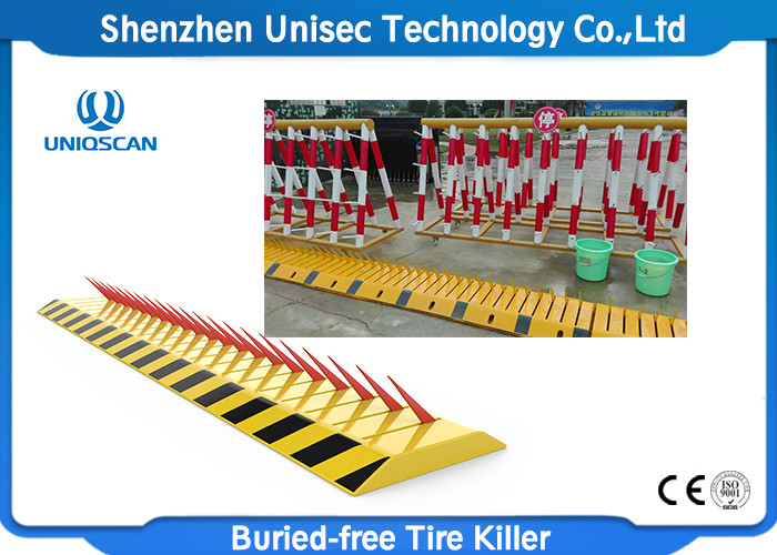 A3 Steel Road Tyre Spike Barrier IP67 Waterproof Remote Control Tyre Killer Spike