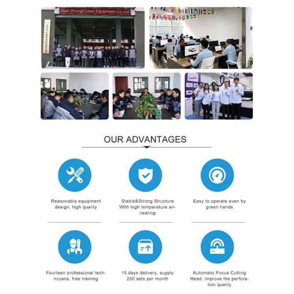 1500x3000mm Stainless Steel Sheet CNC Fiber Laser Machine 3 Phase