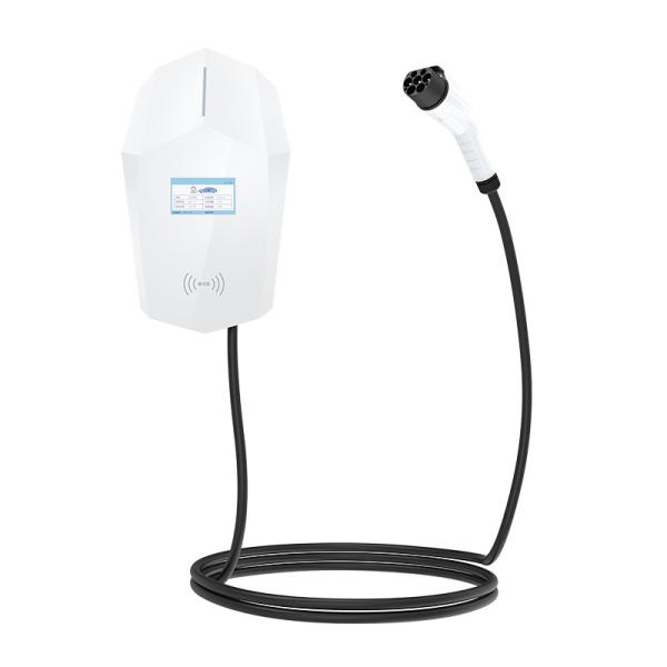RS232 Car Charging Wall Box 7KW 32A Single Phase AC EV Charger GB/T