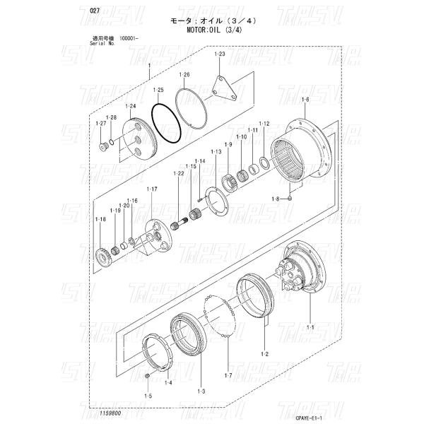 SG1880 ZX60 Excavator Travel Floating Seal Machinery Excavator Hydraulic Seal Kit