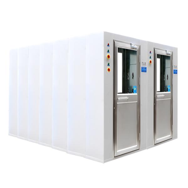 Small Air Shower Room System For Pharma Modular Dust Free Clean Room Equipment