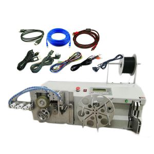 China Programmable Wire Coil Binding Machine Cable Rewinding Cutting Machine wholesale