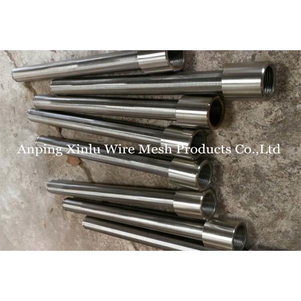 Water Filtration Wedge Wire Screen Pipe Non Clogging Outer Diameter 168.3mm