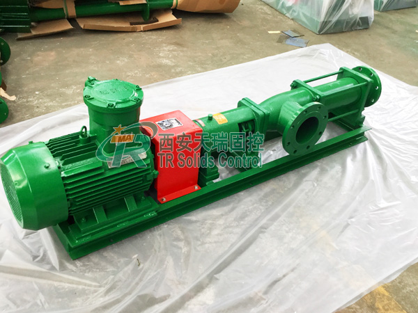 Decanter Centrifuge Screw Pump / 0.3Mpa Working Pressure Screw Spindle Pump