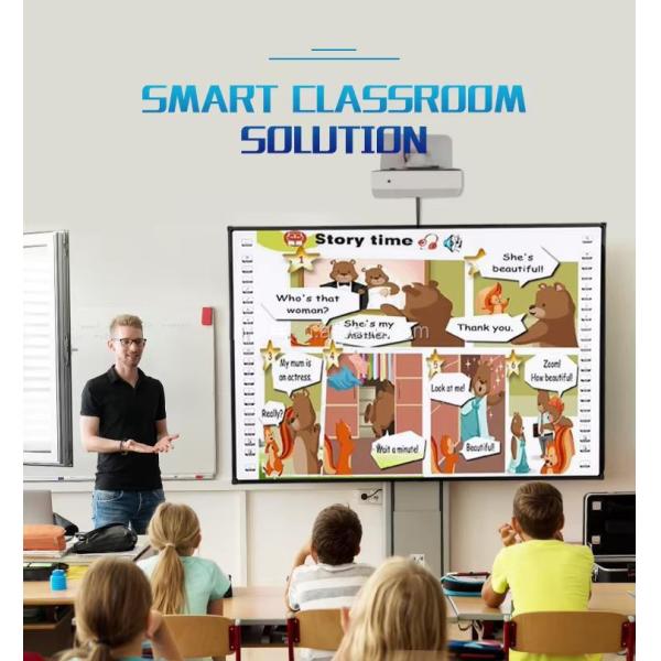 60 Million Touches Interactive Whiteboardsmart Digital Whiteboard With Finger Touch Multimedia Capability 3