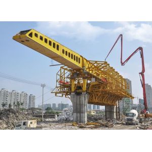 Expressway 800t Overhead Launching Gantry Crane , Underslung Launching Girder