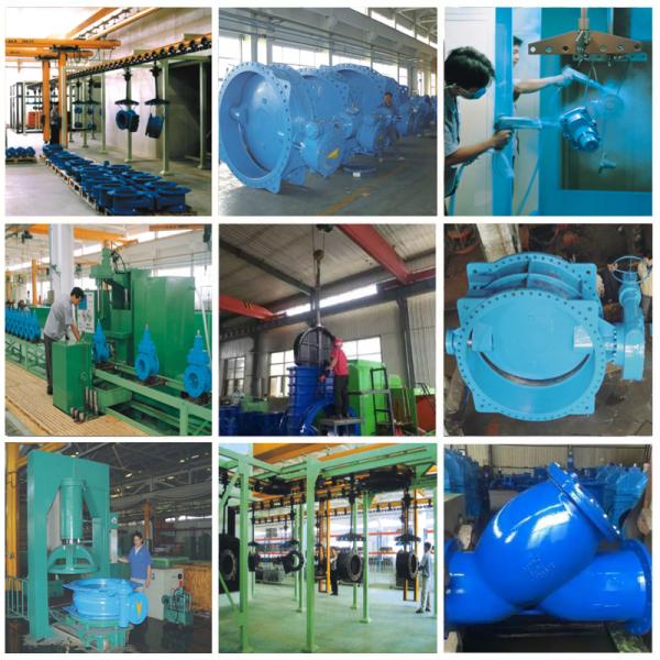 SUFA Brand Knife Water Gate Valve Corrosion Protection For Water Supply Industry