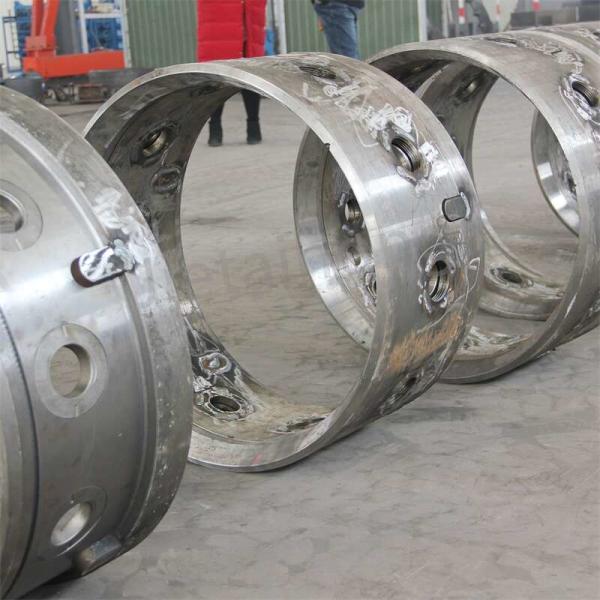 High Grade Alloy Steel Carbide Casing Double Wall Piling Rig Casing spare parts