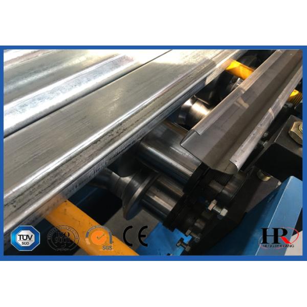 PLC Control Steel Metal Door Frame Roll Forming Machine 5.5KW 8 - 12 m / min