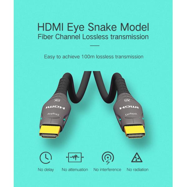 8K 60Hz 4K 120Hz 48Gbps HDMI Cable UHD Dynamic HDR For TV PS4 PS5