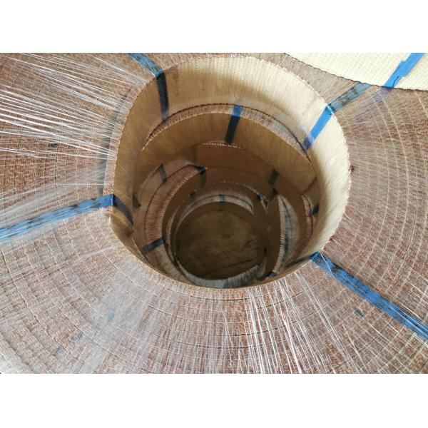 Brown Woven Non Asbestos Brake Lining Material For Tractor