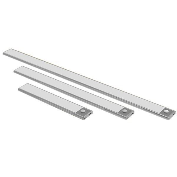 Night LED Light Motion Sensors Rechargeable USB PIR Magnetic For Closet