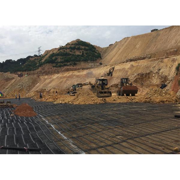 ISO14001 Under Asphalt Hdpe Geogrid For Road Soil Reinforcement