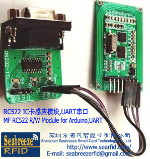 RC522 Write/Read Module for Arduino,UART Interface