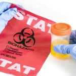 MEDICAL BIOHAZARD ZIPPER SPECIMEN Laboratory Reusable Disposable Zipper