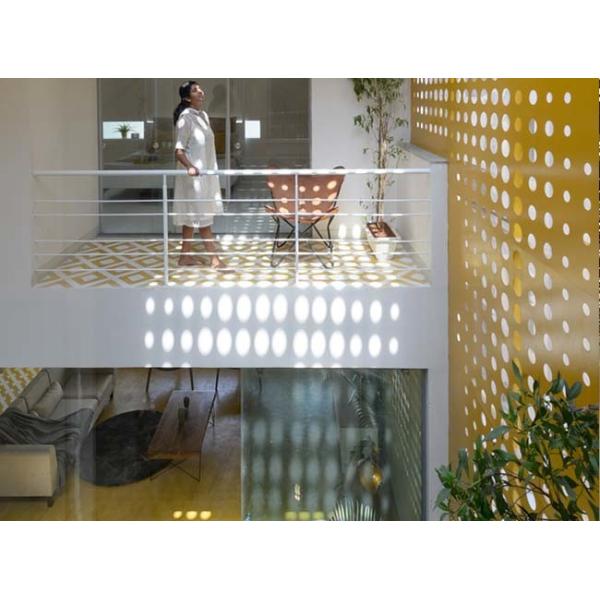 Perforated Metal Internal Wall Creative and Modern Interior Design Enhancing Your Interior Decor