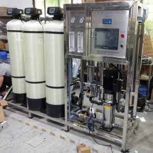 1000LPH Auto Control Deionized Water Purifier 5000GPD Industrial Reverse Osmosis