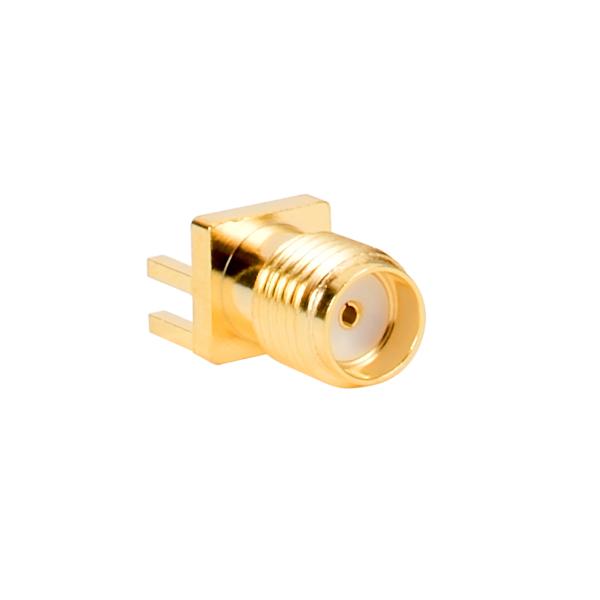 SMA-KE-13.5 Gold Plated Female Connector Straight For PCB Mounting Wifi Antenna Connector