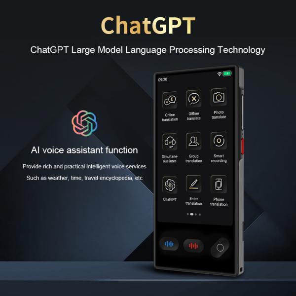 Voice Translator Device S35 ChatGPT 148 Languages Smart Ai Voice Translating