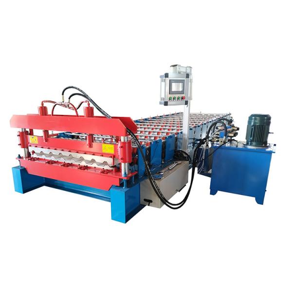 Automatic Sheet Metal Roll Forming Machines , Cold Roof Roll Forming Machine