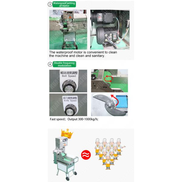 Industrial Multifunction Vegetable Cutting Machine fruit and vegetable cutter machine