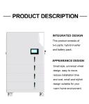 Power Stackable LiFePO4 Battery Inverter 20KWH Lithium Ion Brick Battery