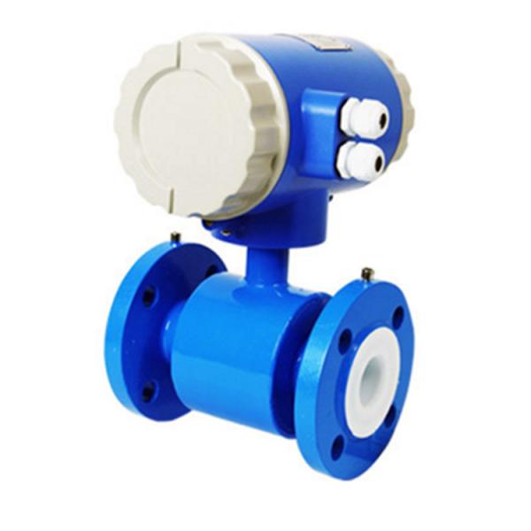 4 - 20mA Output Sulfuric Acid Flowmeter / Totameter Intelligent Electromagnetic Water Flow Meter