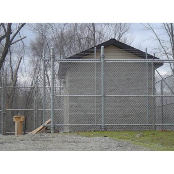 Hot Dip Galvanized Chain Link Fence Economical Solutions For Residential