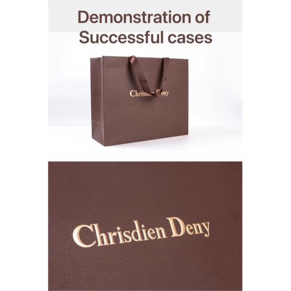 UV Abrazine Printed Paper Shopping Bags Personalized Promotion Gift Bag