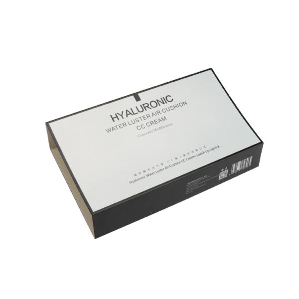 BAILI Economical Custom Printing White Cardboard Cosmetic Box Sleeve