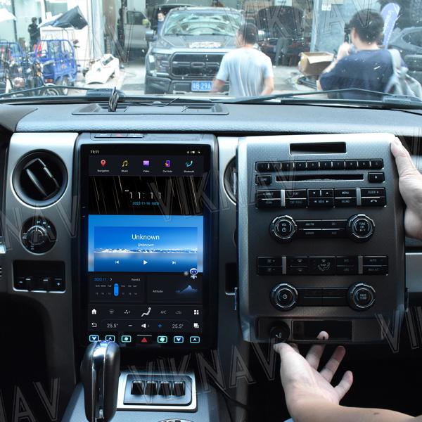 Viknav Car Radio For Ford F150 (2009-2012) 14.4 inch Wireless CarPlay Touch Screen Stereo Head Unit