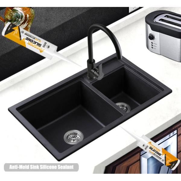 Fungal Resistant Anti Mould Silicone Sealant In Damp And Humid Areas