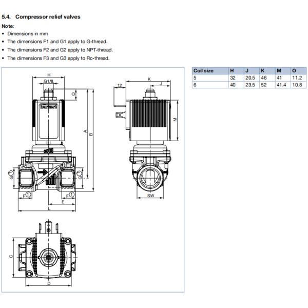 Servo-assisted 2/2-way Brass Solenoid Valve with DN 10... DN 50 Orifice and 24 V/DC Operating Voltage