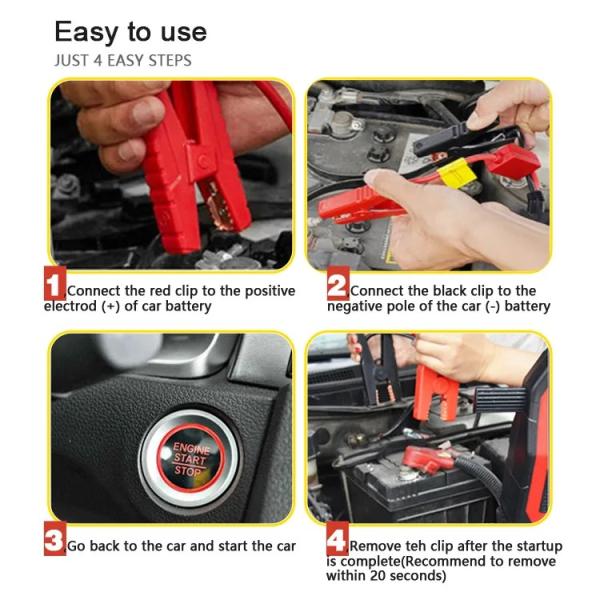 OEM / ODM Heavy Duty Jump Starters 12V 24V Truck Battery Jump Starter