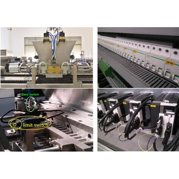 380pcs Automatic 100kg/H Chocolate Moulding Machine