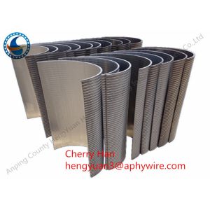 China Curved Wedge Wire Screen Plate Filter wholesale