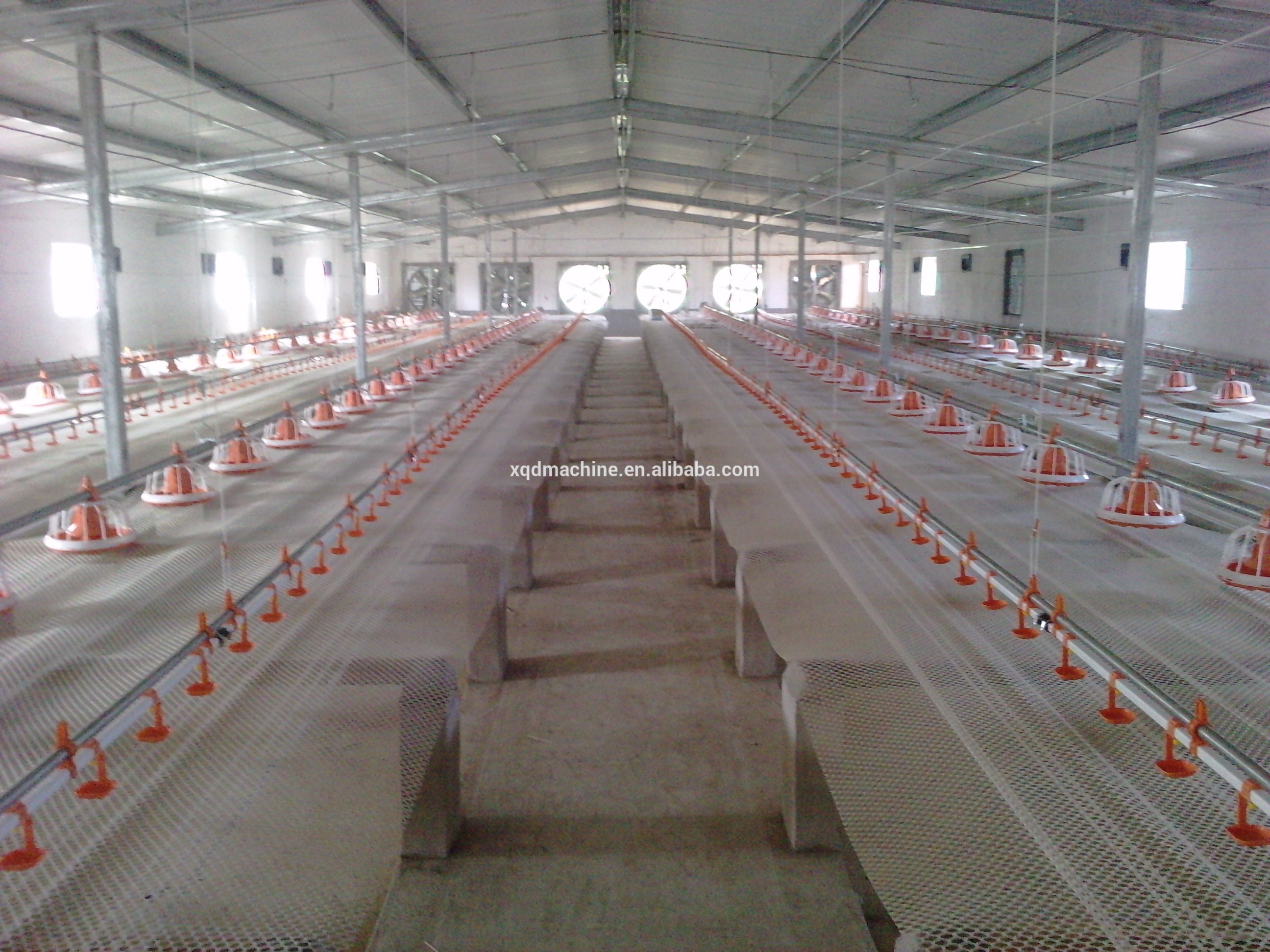 20kg Hopper Plastic Poultry Feeder Automatic Chicken Feeding System